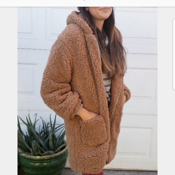 🆕️//The Becky/ Teddy hoodie Jacket - Picture 4 of 6